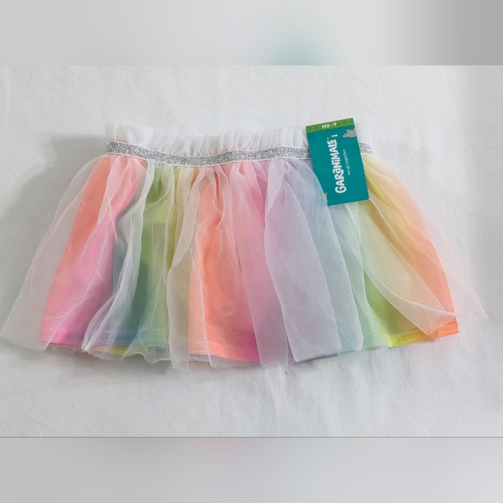 Baby Girl Multi Colored Tutu Skirt, Size 6-9 Months, NWT
